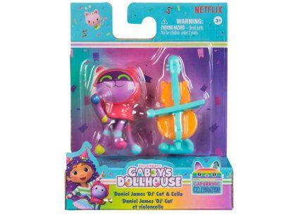 Figurky Gábinin kouzelný domek Daniel James dj Cat a Cello