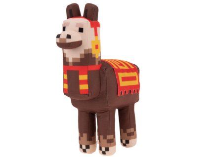 Plyšák Minecraft Llama hnědá 30cm