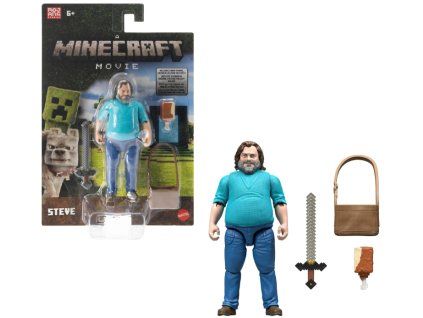 Figurka Minecraft film Steve 10cm