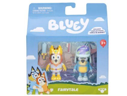 Figurky Bluey Fairytale 2ks