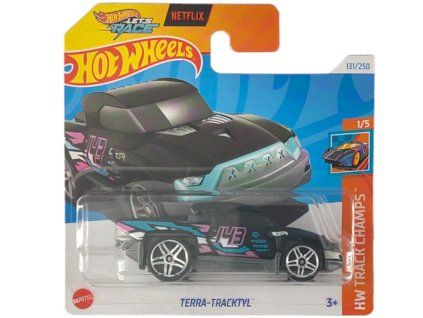 Hot Wheels Netflix Lets Race Terra Tracktyl černý