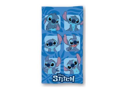 Plážová osuška Lilo a Stitch faces