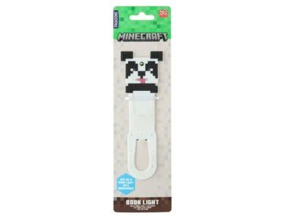 Lampička do knihy Minecraft Panda