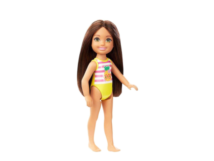 Barbie Club Chelsea Beach v ananasových plavkách