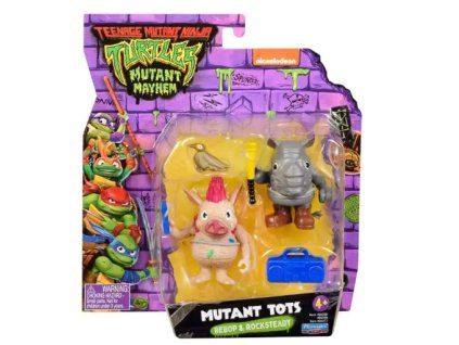 Figurka Želvy Ninja Bobop a Rocksteady Bebop1