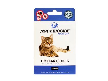 Max Biocide Margosa Antiparazitní obojek pro kočky