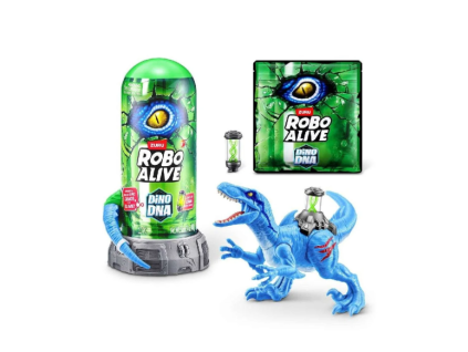 Robo Alive Dino DNA modrý