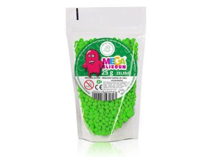 Megaslizoun Minerální kuličky zelené 25g