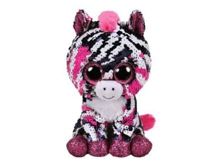 Plyšák Ty Beanie Boos Flippables Zoey Zebra 15cm