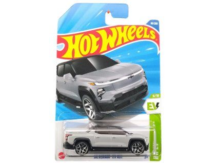 Hot Wheels Silverado EV RST šedivé