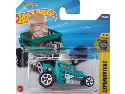 Hot Wheels Netflix Lets Race Skull Shaker zelený