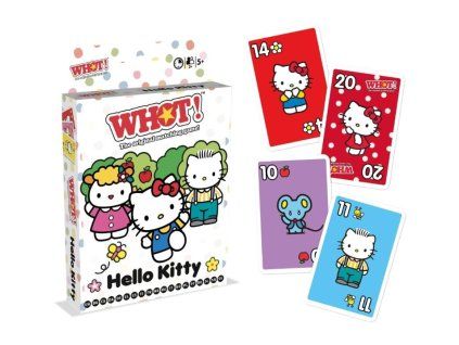 Hrací karty Whot! Hello Kitty