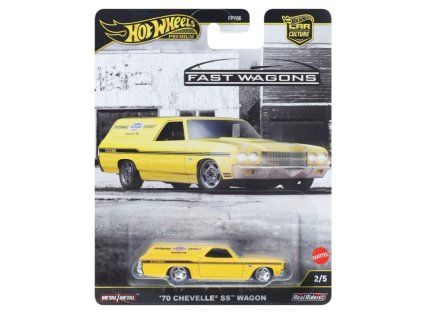 Hot Wheels Premium Car Culture Fast Wagons 70 Chevelle SS Wagon
