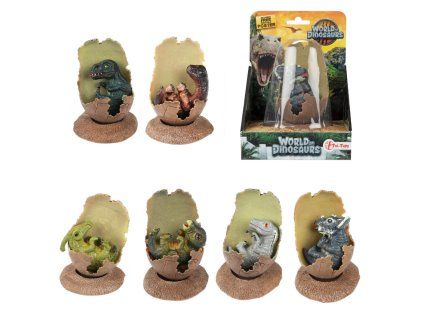 Figurka Dinosaurus v rozbitém vajíčku Random