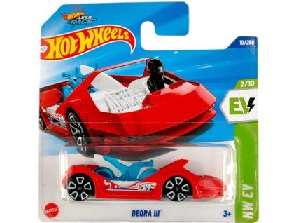 Hot Wheels Netflix Lets Race Deora III červená