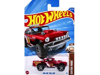 Hot Wheels Big Air Bel Air červené