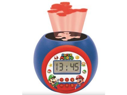 Budík Super Mario s projektorem