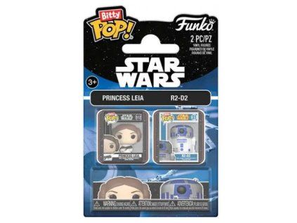 Funko Bitty Pop! Star Wars Leia and R2D2