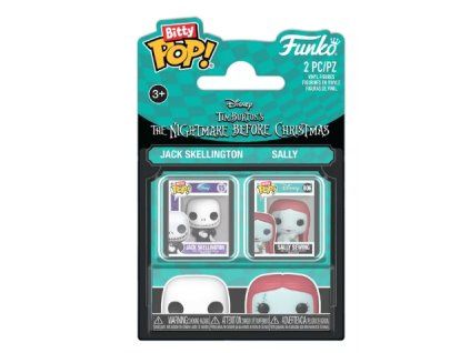 Funko Bitty Pop! Nightmare Before Xmas Jack and Sally