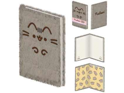 Plyšový zápisník Pusheen A5