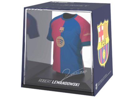 Figurka mini tričko FC Barcelona Robert Lewandowski