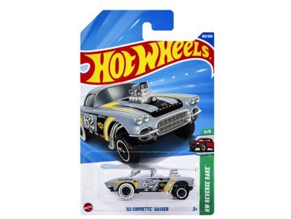 Hot Wheels 62 Corvette Gasser šedý