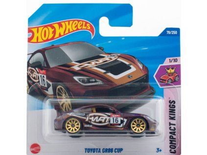 Hot Wheels Toyota GR86 Cup hnědá