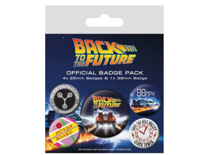 Odznaky Back to the Future 5ks