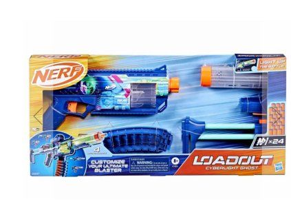 Pistole Nerf Loadout Cyberlight Ghost