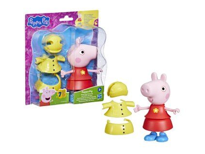 Figurka Prasátko Peppa Rainy Day Dress Up