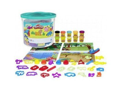 Play Doh Animal Discovery Bucket Zvířátka