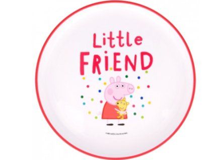 Protiskluzový talíř Prasátko Peppa Little Friend