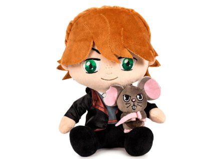 Plyšák Harry Potter Ron s Prašivkou 25cm