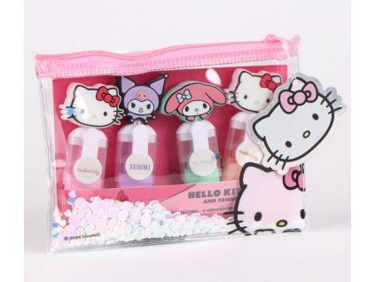 Sada zvýrazňovačů Hello Kitty and friends 4ks