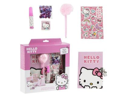 Sada Hello Kitty diář s příslušenstvím 6ks