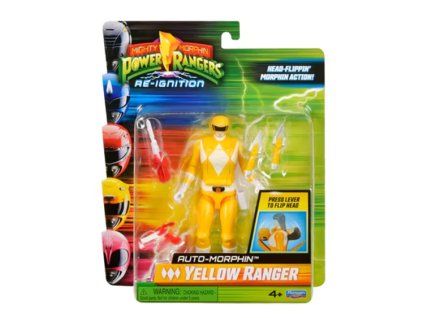 Figurka Power Rangers Auto Morphin Ranger Yellow Ranger