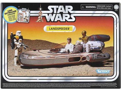 Figurky Star Wars The Vintage Collection Luke Skywalker a Landspeeder