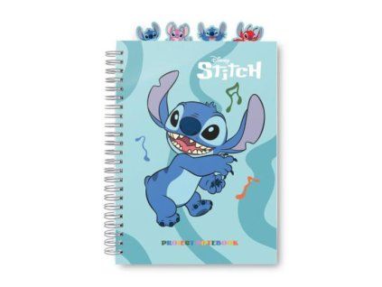 Zápisník kroužkový Stitch A5