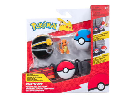 Pokémon Clip N Go Poke Ball Set Charmander