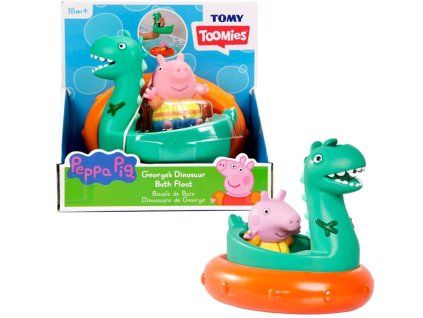 Hračka do vody Prasátko Peppa Tom a dinosaurus