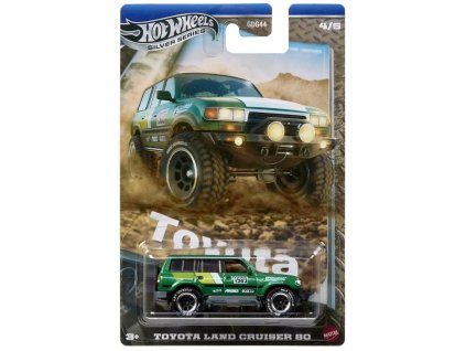 Hot Wheels Silver Series Toyota Land Cruiser 80