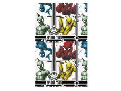 Balící papír Spiderman bílý