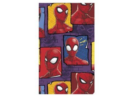 Balící papír Spiderman fialový