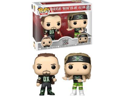 Funko Pop! WWE 2Pack New Age Outlaws Jesse James and Billy Gunn