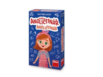 Chytré Kvízy naučná hra Malý angličtinář