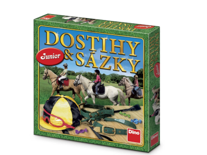 Společenská hra Dostihy a sázky Junior