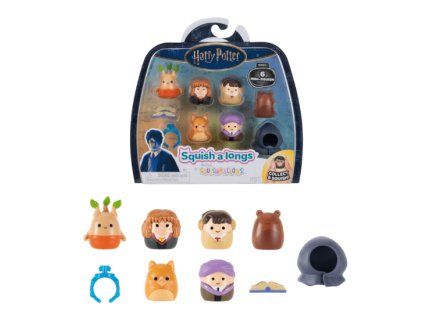 Sada Mini figurek Harry Potter SquishAlong 6ks