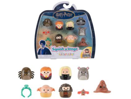 Sada Mini figurek Harry Potter SquishAlong 6ksx