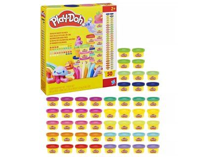Play Doh modelína barvy duhy 50ks