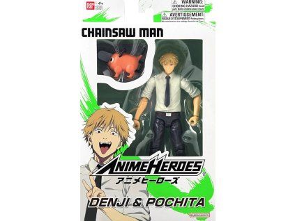 Figurka Anime Heroes Chainsaw Man Denji and Pochita
